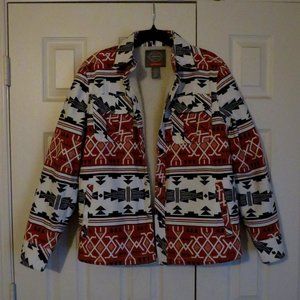 St. John's Bay Aztec Western Jacket - S